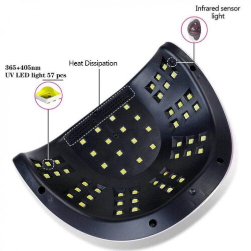 Λάμπα Πολυμερισμού SUN C4 PLUS UV/LED 256W Λευκή