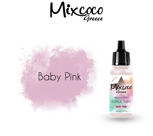 ΑΚΡΥΛΙΚΟ ΧΡΩΜΑ ΑΕΡΟΓΡΑΦΟΥ BABY PINK 15ML