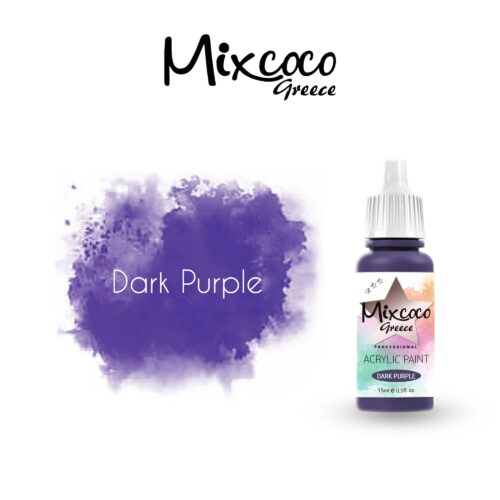ΑΚΡΥΛΙΚO ΧΡΩΜΑ ΑΕΡΟΓΡΑΦΟΥ DARK PURPLE 15ML