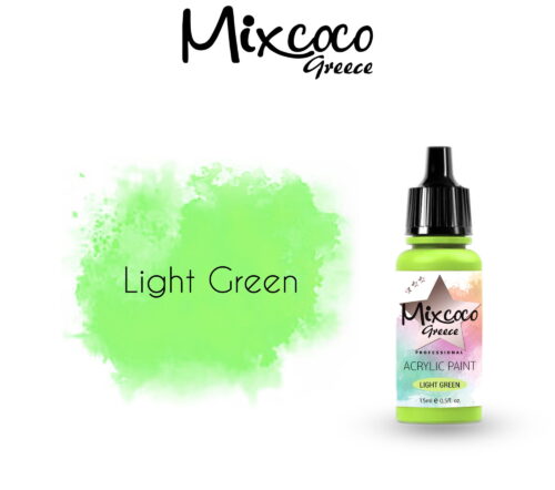 ΑΚΡΥΛΙΚΟ ΧΡΩΜΑ ΑΕΡΟΓΡΑΦΟΥ LIGHT GREEN 15ML