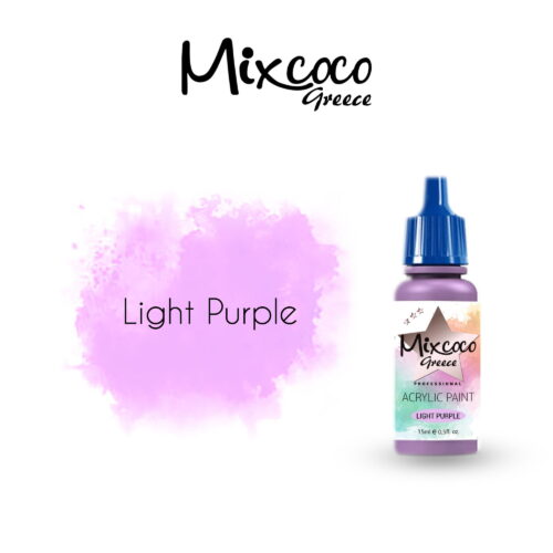 ΑΚΡΥΛΙΚO ΧΡΩΜΑ ΑΕΡΟΓΡΑΦΟΥ LIGHT PURPLE 15ML