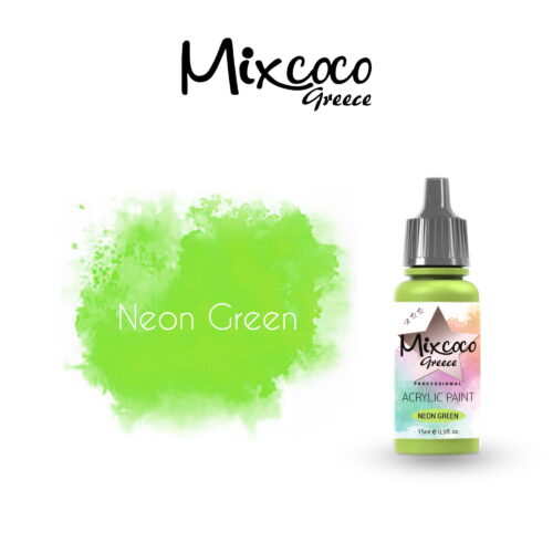 ΑΚΡΥΛΙΚΟ ΧΡΩΜΑ ΑΕΡΟΓΡΑΦΟΥ NEON GREEN 15ML