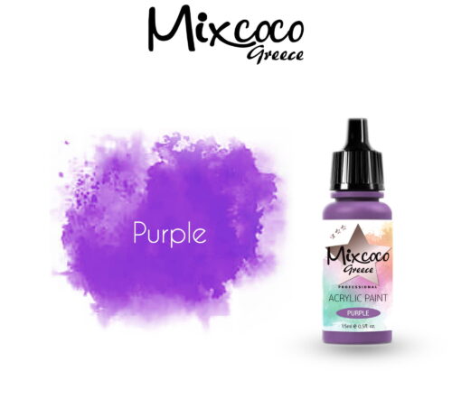 ΑΚΡΥΛΙΚΟ ΧΡΩΜΑ ΑΕΡΟΓΡΑΦΟΥ PURPLE 15ML