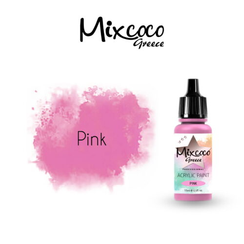 ΑΚΡΥΛΙΚΟ ΧΡΩΜΑ ΑΕΡΟΓΡΑΦΟΥ PINK 15ML