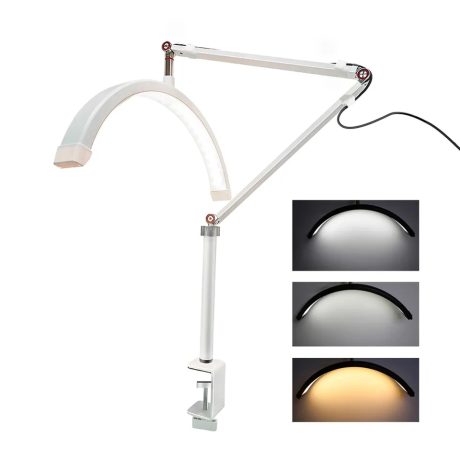 Smart Moonlight Half Moon Lamp White