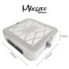 Επαγγελματικός Απορροφητήρας Mixcoco 60W Ασημί
