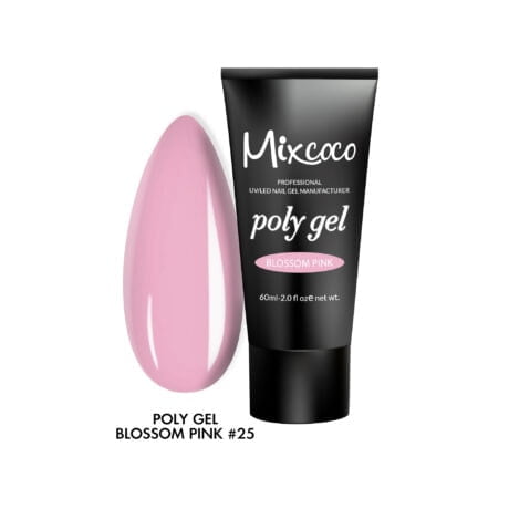 Poly gel 60ml Blosson Pink Mixcoco