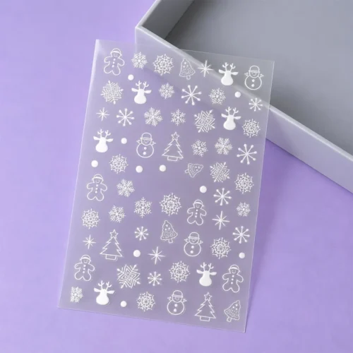 ΔΙΑΚΟΣΜΗΤΙΚΑ ΑΥΤΟΚΟΛΛΗΤΑ ΝΥΧΙΩΝ X-MAS COLLECTION 11