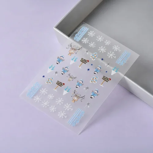 ΔΙΑΚΟΣΜΗΤΙΚΑ ΑΥΤΟΚΟΛΛΗΤΑ ΝΥΧΙΩΝ X-MAS COLLECTION 14