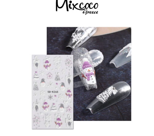 Διακοσμητικά Αυτοκόλλητα νυχιών X-Mas Collection 04
