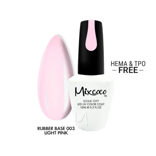 MIXCOCO RUBBER BASE 003 LIGHT PINK HEMA & TPO FREE