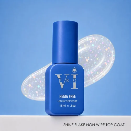 SHINE FLAKE NON WIPE TOP COAT