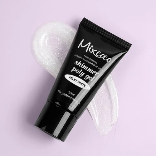 SHIMMER MILKY WHITE POLY GEL MIXCOCO 30ML
