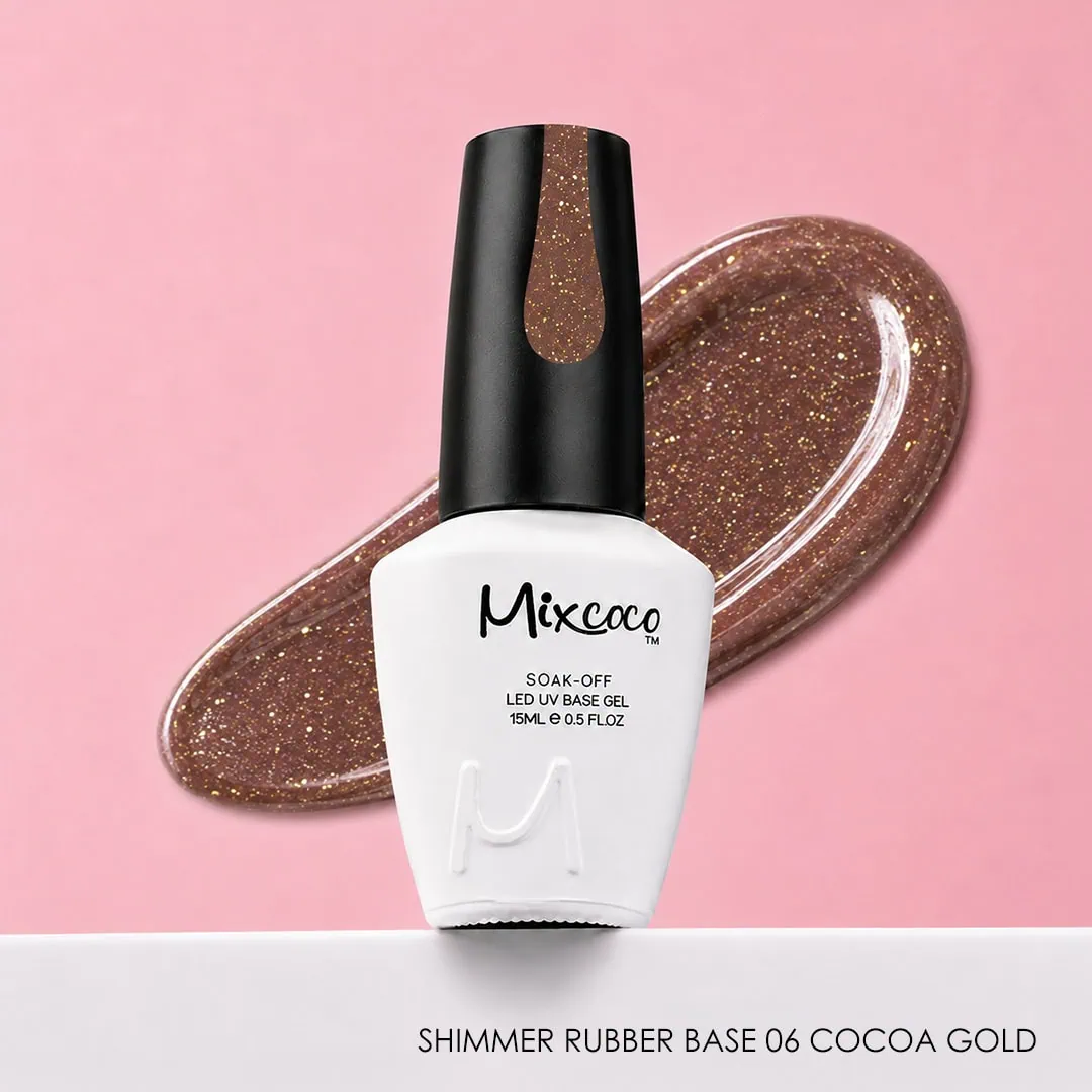 SHIMMER RUBBER BASE 06 COCOA GOLD 15ML_1