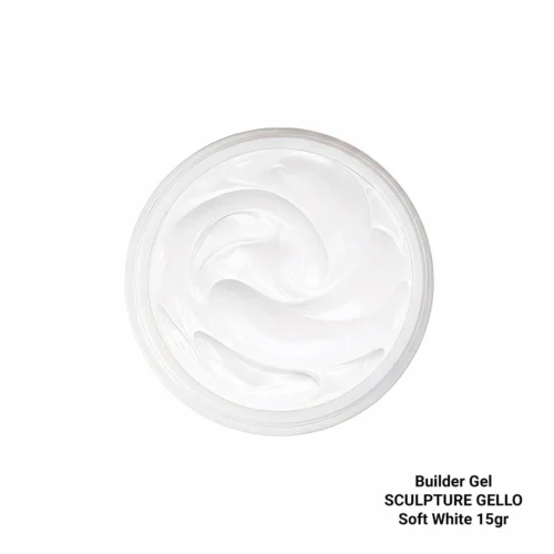 BUILDER GEL SCULPTURE GELLO SOFT WHITE 15GR