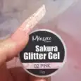 SAKURA GLITTER GEL PINK