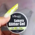 SAKURA GLITTER GEL YELLOW