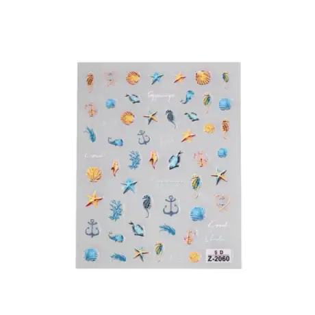 Διακοσμητικά αυτοκόλλητα νυχιών Marine-mixcoco