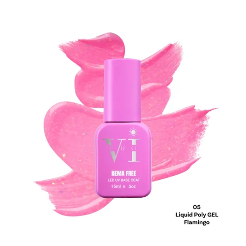 05 dreamy rubber base FLAMINGO