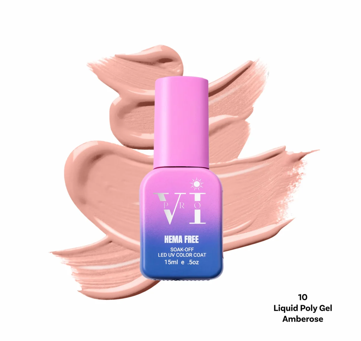 VI PRO - 10 LIQUID POLY GEL AMBEROSE_1