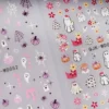 ΔΙΑΚΟΣΜΗΤΙΚΑ ΑΥΤΟΚΟΛΛΗΤΑ ΝΥΧΙΩΝ CUTE GHOSTS 2