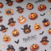 ΔΙΑΚΟΣΜΗΤΙΚΑ ΑΥΤΟΚΟΛΛΗΤΑ ΝΥΧΙΩΝ HALLOWEEN PUMPKINS 2