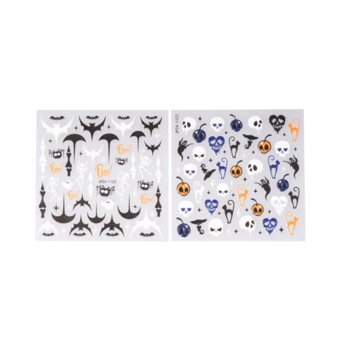 ΔΙΑΚΟΣΜΗΤΙΚΑ ΑΥΤΟΚΟΛΛΗΤΑ ΝΥΧΙΩΝ SKULLS 1
