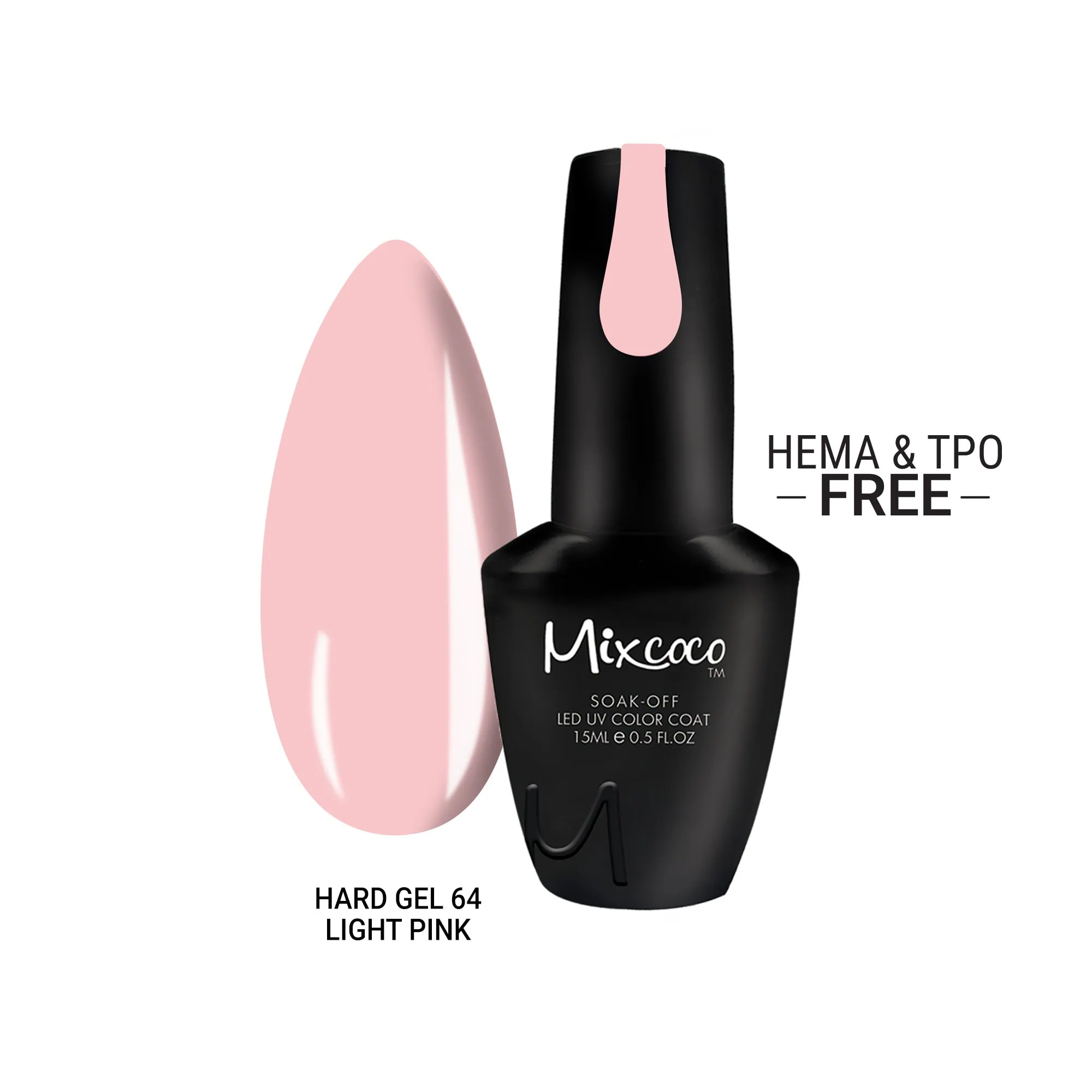 MIXCOCO - hard gel 64 light pink