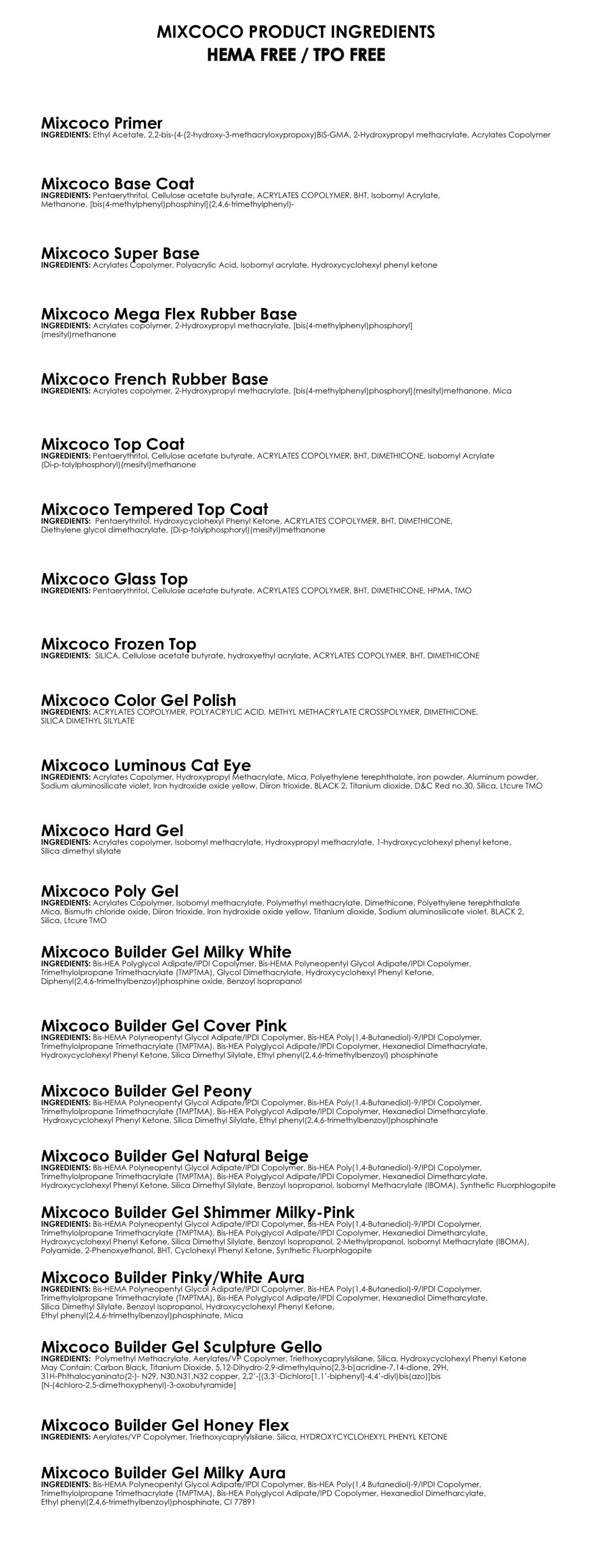 EOF INGREDIENTS SITE MIXCOCO