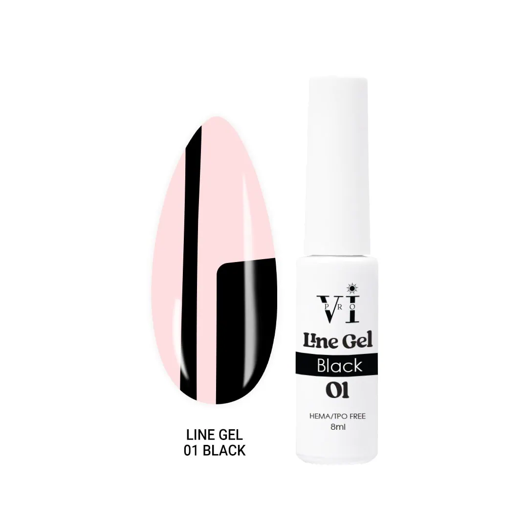 LINE GEL 01 BLACK