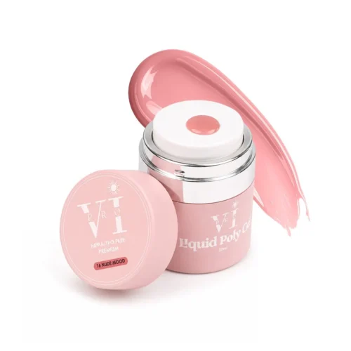 PUMPER LIQUID POLY GEL 16 NUDE MOOD - VI PRO