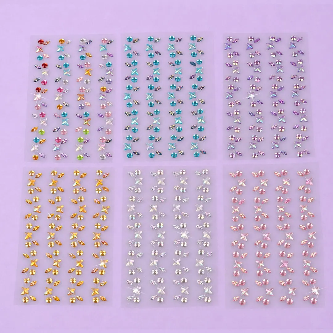 BEDAZZLING NAIL GEMS BUTTERFLIES